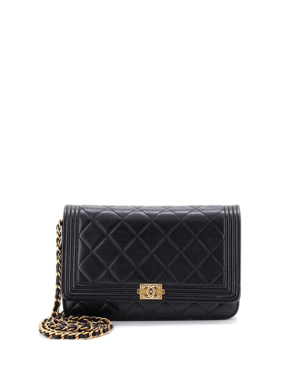 Chanel Boy Wallet On Chain Quilted #284990C22B